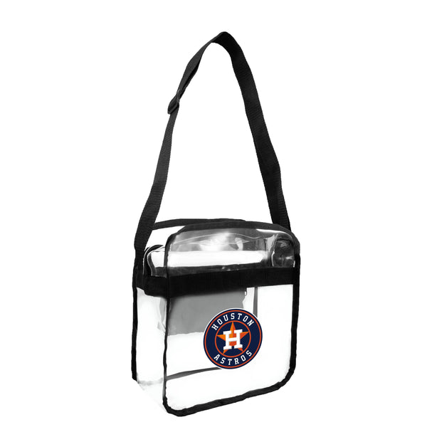 littlearth Houston Astros Clear Carryall Crossbody