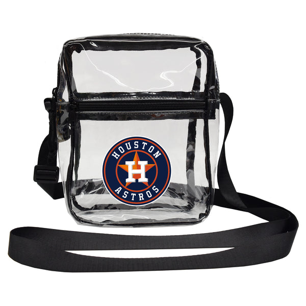 littlearth Houston Astros Clear Sideline Purse