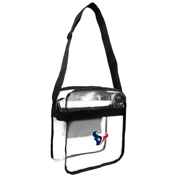 littlearth Houston Texans Clear Carryall Crossbody
