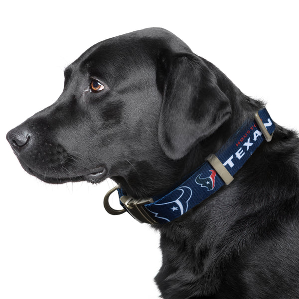 Littlearth Houston Texans Premium Pet Collar
