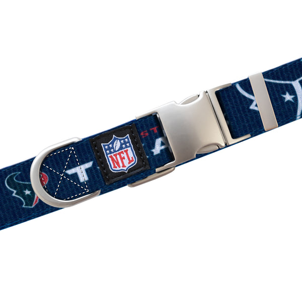 Littlearth Houston Texans Premium Pet Collar