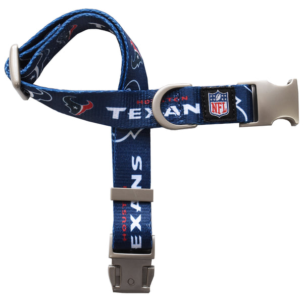 littlearth Houston Texans Premium Pet Collar