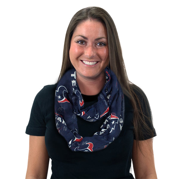 Littlearth Houston Texans Sheer Infinity Scarf