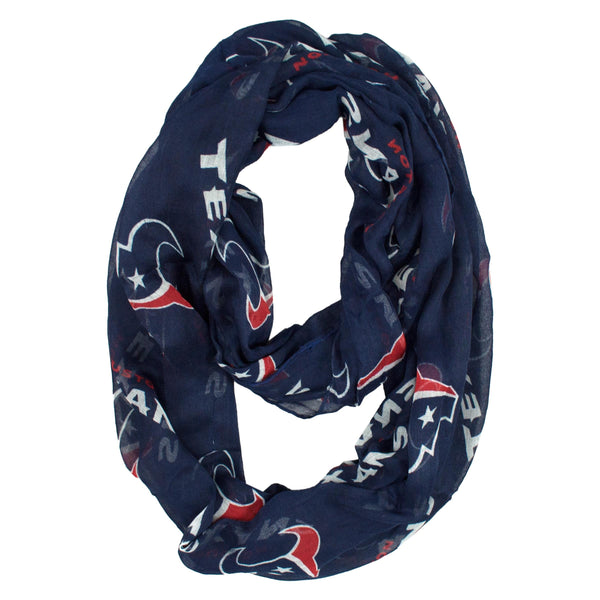 littlearth Houston Texans Sheer Infinity Scarf