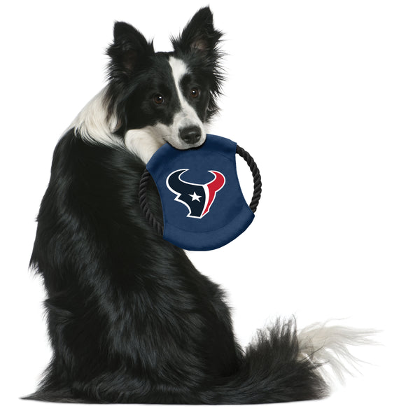 Littlearth Houston Texans Team Flying Disc Pet Toy