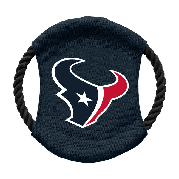 littlearth Houston Texans Team Flying Disc Pet Toy
