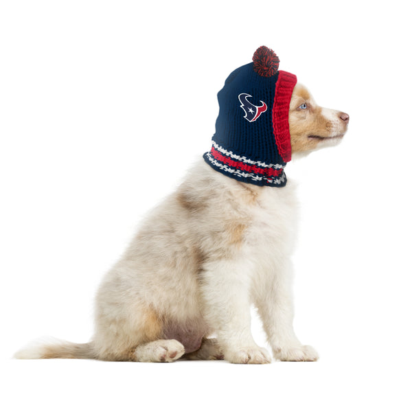 Littlearth Houston Texans Team Pet Knit Hat