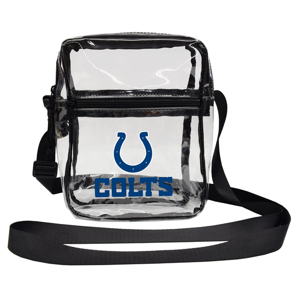 littlearth Indianapolis Colts Clear Sideline Purse