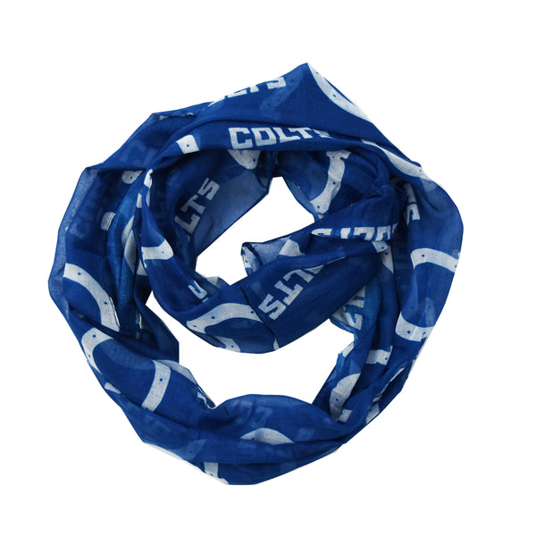 littlearth Indianapolis Colts Sheer Infinity Scarf