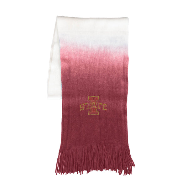 littlearth Iowa State University Dip Dye Scarf