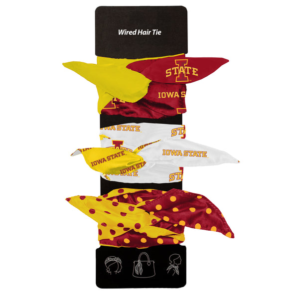 littlearth Iowa State University Wired Hair Tie