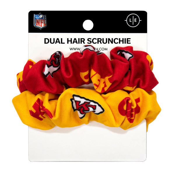 littlearth Kansas City Chiefs Dual Hair Twist