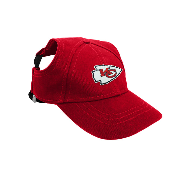 littlearth Kansas City Chiefs Pet Baseball Hat