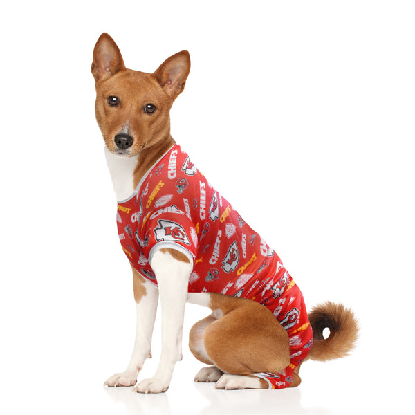 littlearth Kansas City Chiefs Pet PJs