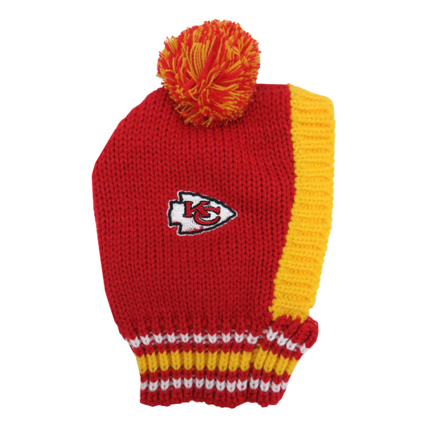 littlearth Kansas City Chiefs Team Pet Knit Hat