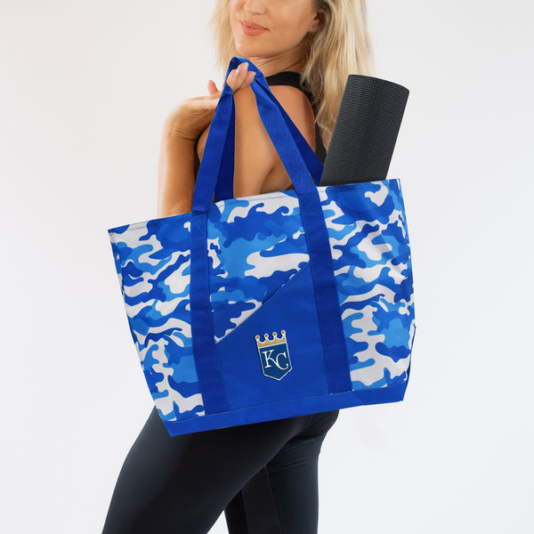 Littlearth Kansas City Royals Super-Duty Camo Tote