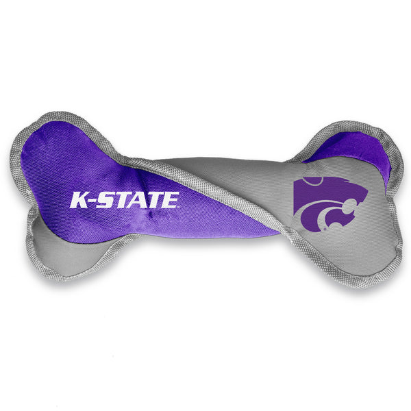 littlearth Kansas State University Pet Tug Bone