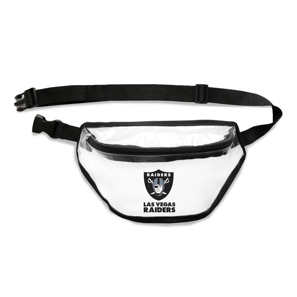 littlearth Las Vegas Raiders Clear Fanny Pack