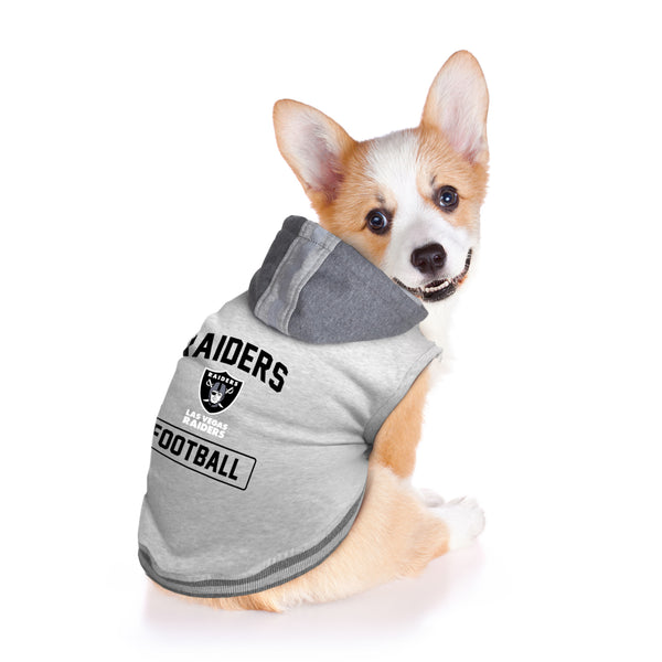 Littlearth Las Vegas Raiders Pet Hooded Crewneck