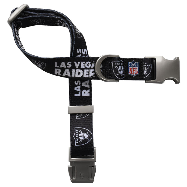 littlearth Las Vegas Raiders Premium Pet Collar