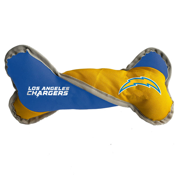 littlearth Los Angeles Chargers Pet Tug Bone