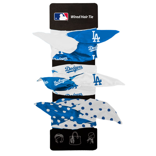 littlearth Los Angeles Dodgers Wired Hair Tie