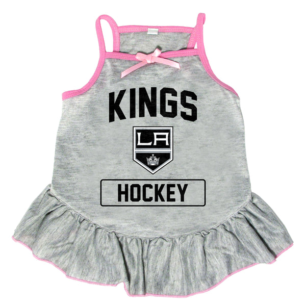 littlearth Los Angeles Kings Pet Dress Grey Type