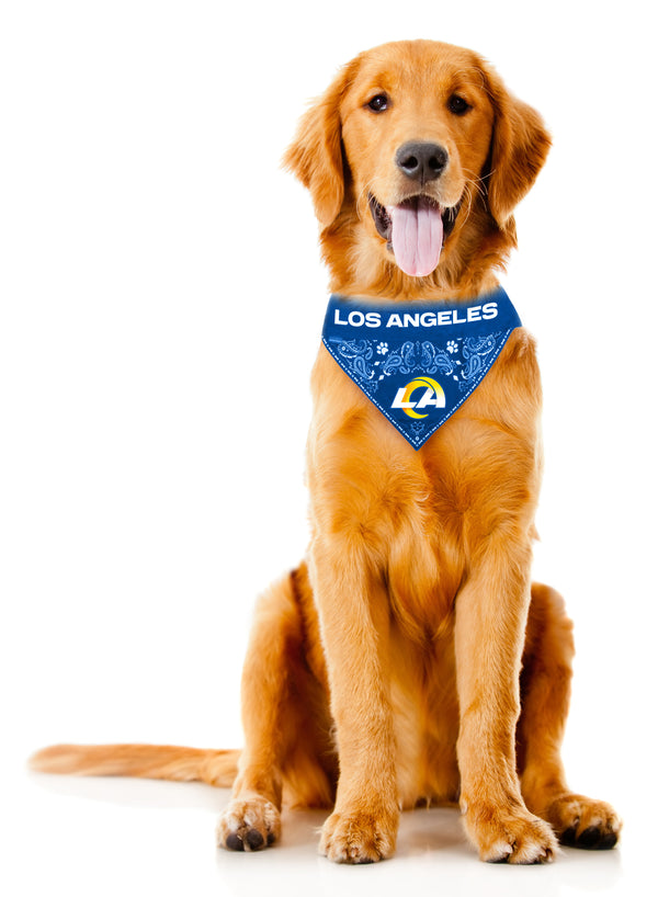 Littlearth Los Angeles Rams Pet Bandana