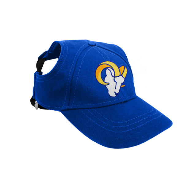 littlearth Los Angeles Rams Pet Baseball Hat
