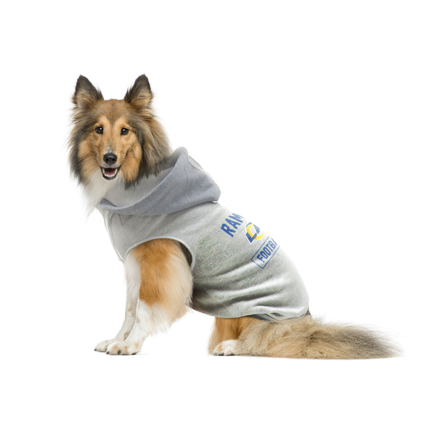 Littlearth Los Angeles Rams Pet Hooded Crewneck