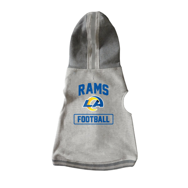 littlearth Los Angeles Rams Pet Hooded Crewneck