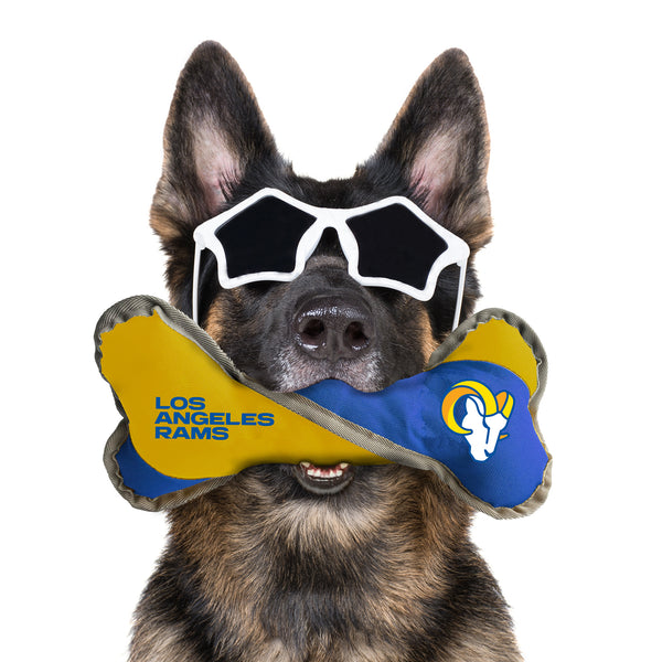 Littlearth Los Angeles Rams Pet Tug Bone