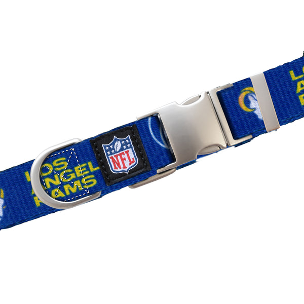 Littlearth Los Angeles Rams Premium Pet Collar