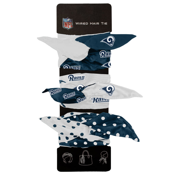 littlearth Los Angeles Rams Wired Hair Tie