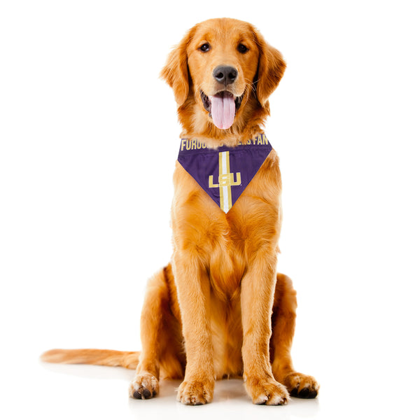 Littlearth Louisiana State University Pet Bandana