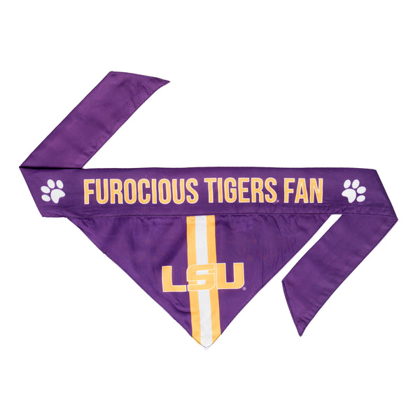 littlearth Louisiana State University Pet Bandana