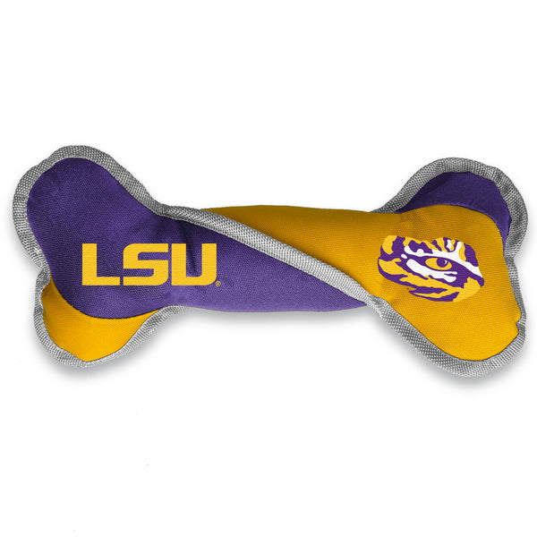 littlearth Louisiana State University Pet Tug Bone