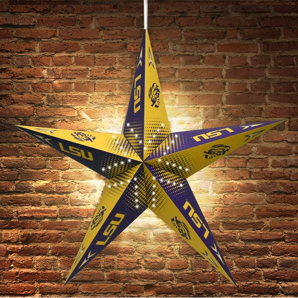 littlearth Louisiana State University Star Lantern