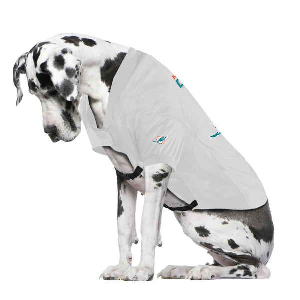 Littlearth Miami Dolphins Big Pet Stretch Jersey