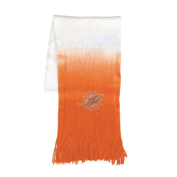 littlearth Miami Dolphins Dip Dye Scarf