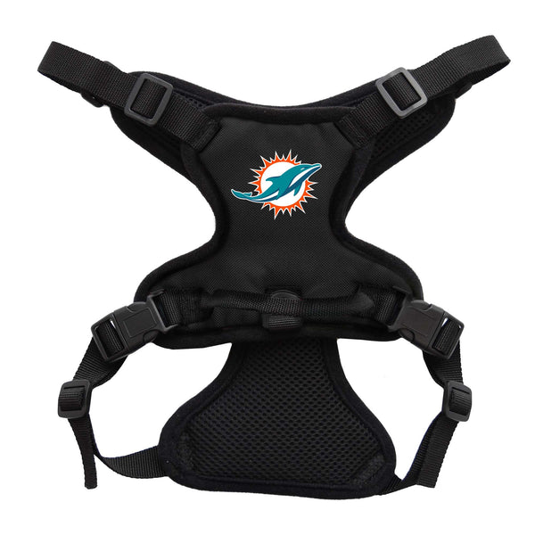 littlearth Miami Dolphins Front Clip Pet Harness