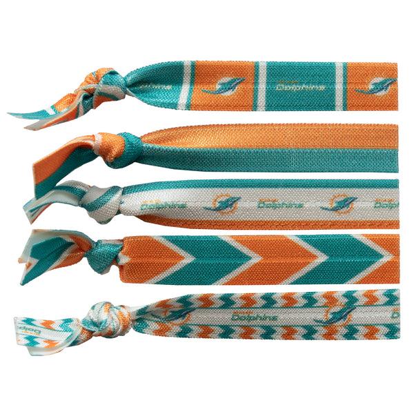littlearth Miami Dolphins Knotted Hair Tie