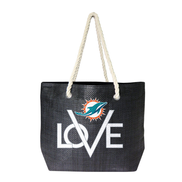 littlearth Miami Dolphins Love Tote