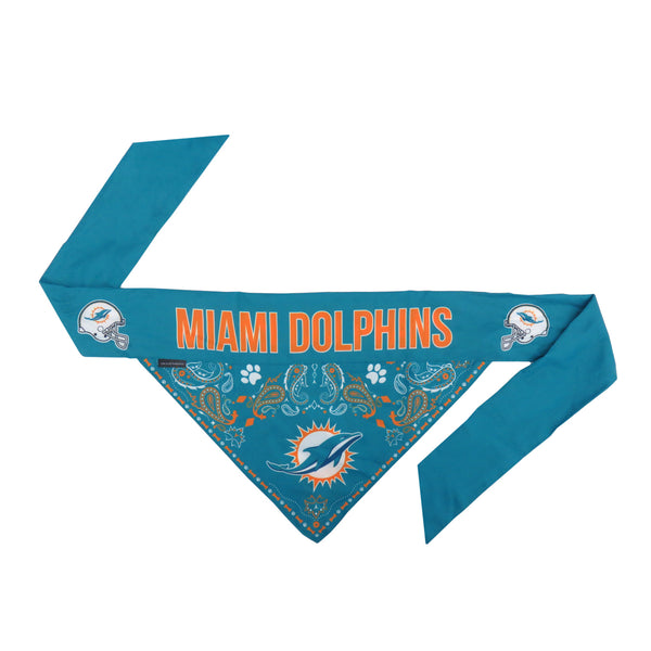 Littlearth Miami Dolphins Pet Bandana