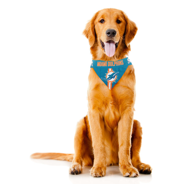 Littlearth Miami Dolphins Pet Bandana