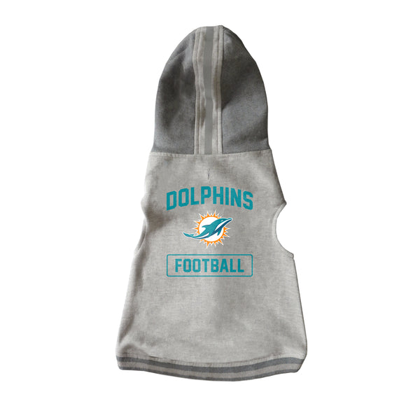 littlearth Miami Dolphins Pet Hooded Crewneck Type