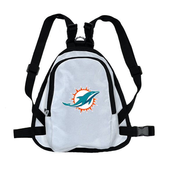 Littlearth Miami Dolphins Pet Mini Backpack