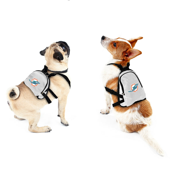 Littlearth Miami Dolphins Pet Mini Backpack