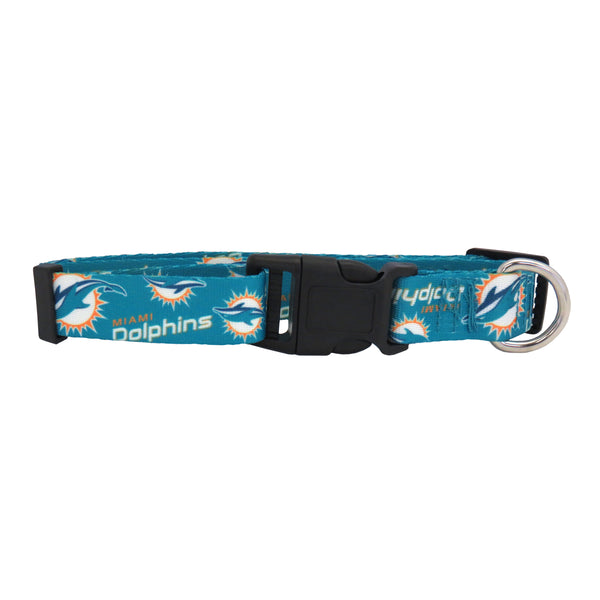 littlearth Miami Dolphins Pet Team Collar