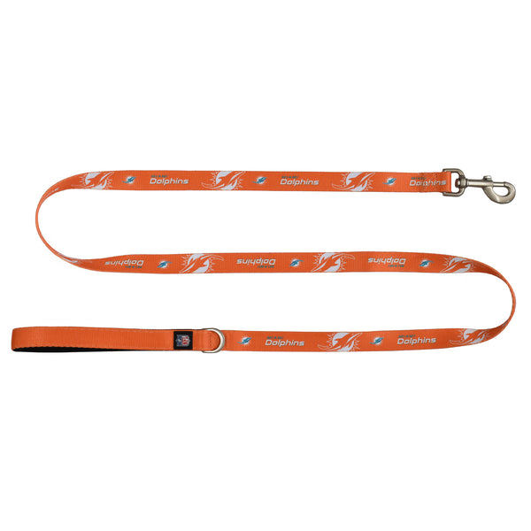 littlearth Miami Dolphins Premium Pet Lead